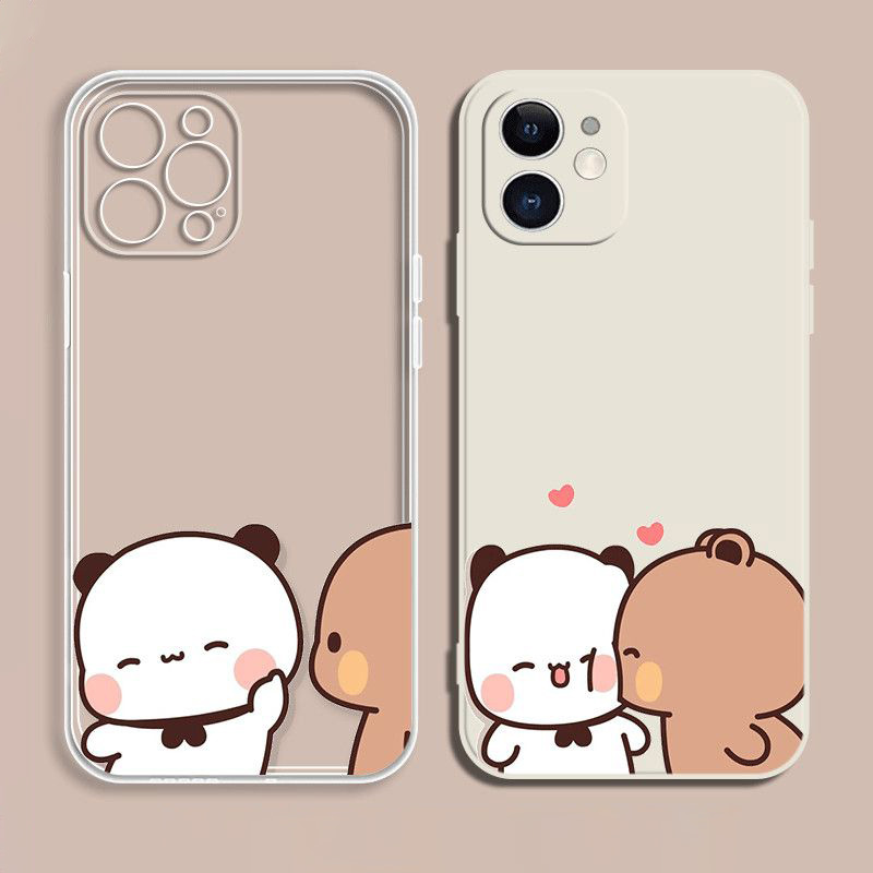 Tech Accessories Iphone - Bubu Dudu Cartoon Transparent Case For