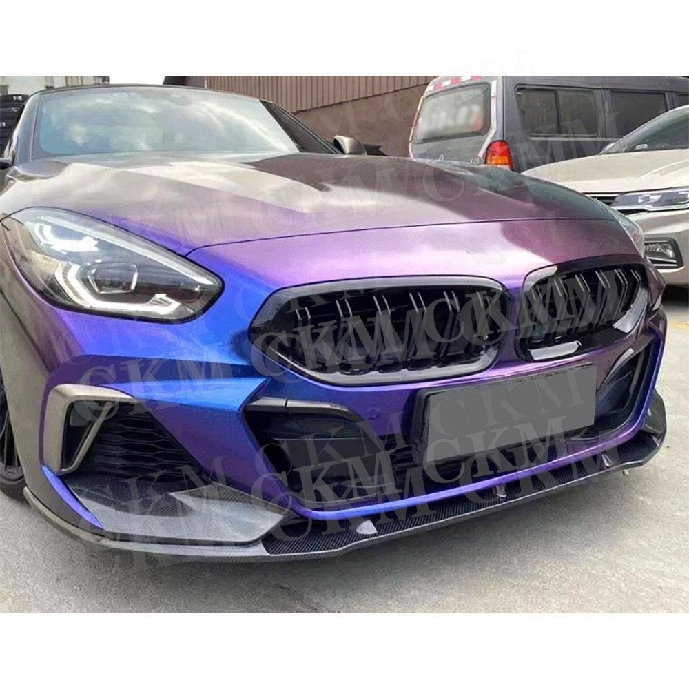 M Tech Accessories - Carbon Fiber Front Bumper Lip Spoiler