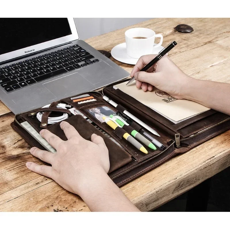 Leather Tablet Storage Bag for - Tech Accessories For A Tablet 评论和价格