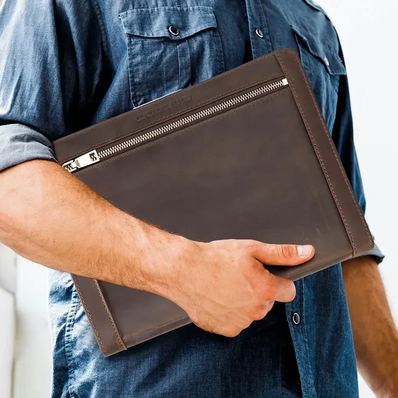 Leather Tablet Storage Bag for - Tech Accessories For A Tablet 评论和价格