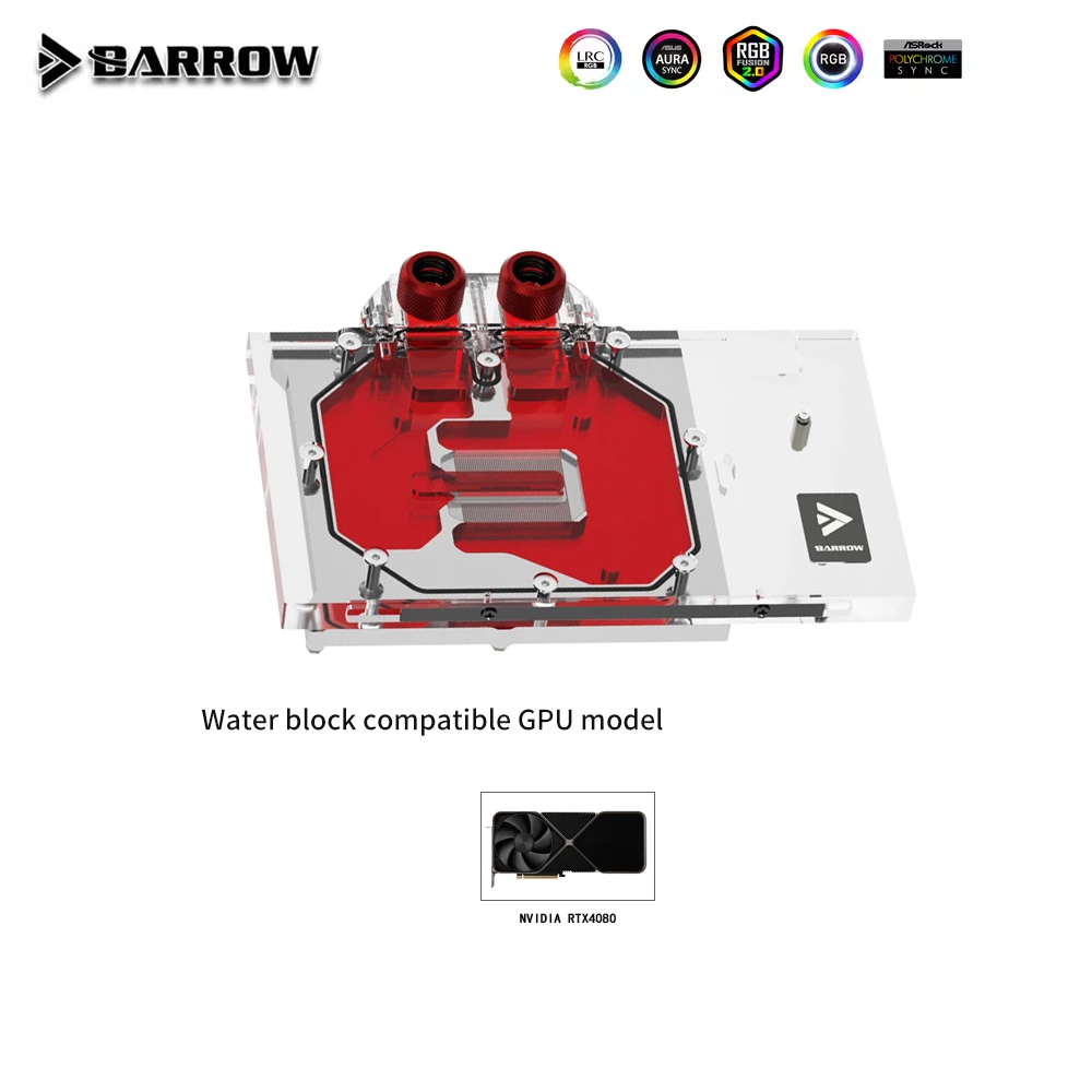 Barrow GPU Water Block For NVI - Nvidia Vga Rtx 4080 评论和价格