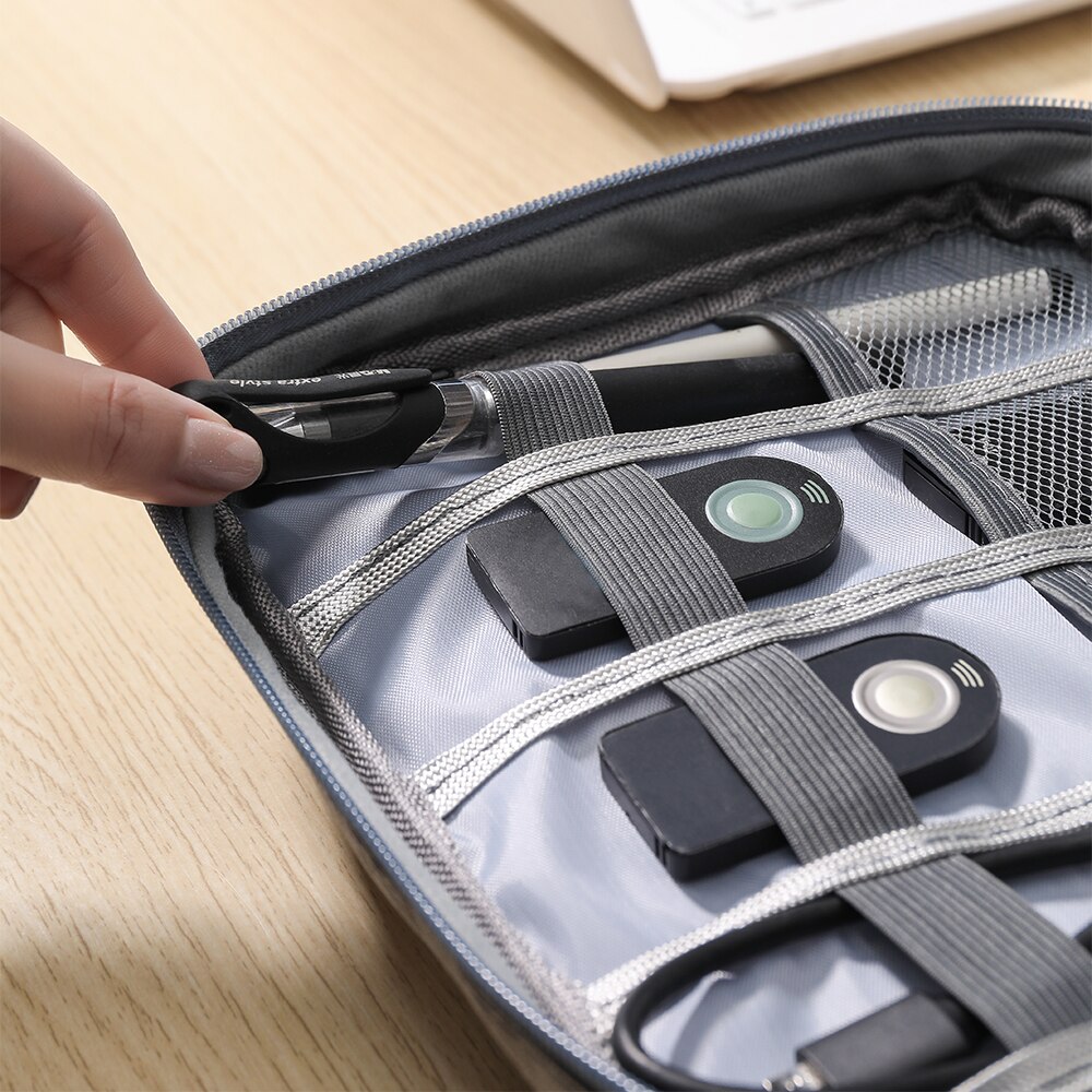 Cable Storage Bag Waterproof D - Tech Accessories Case 评论和价格