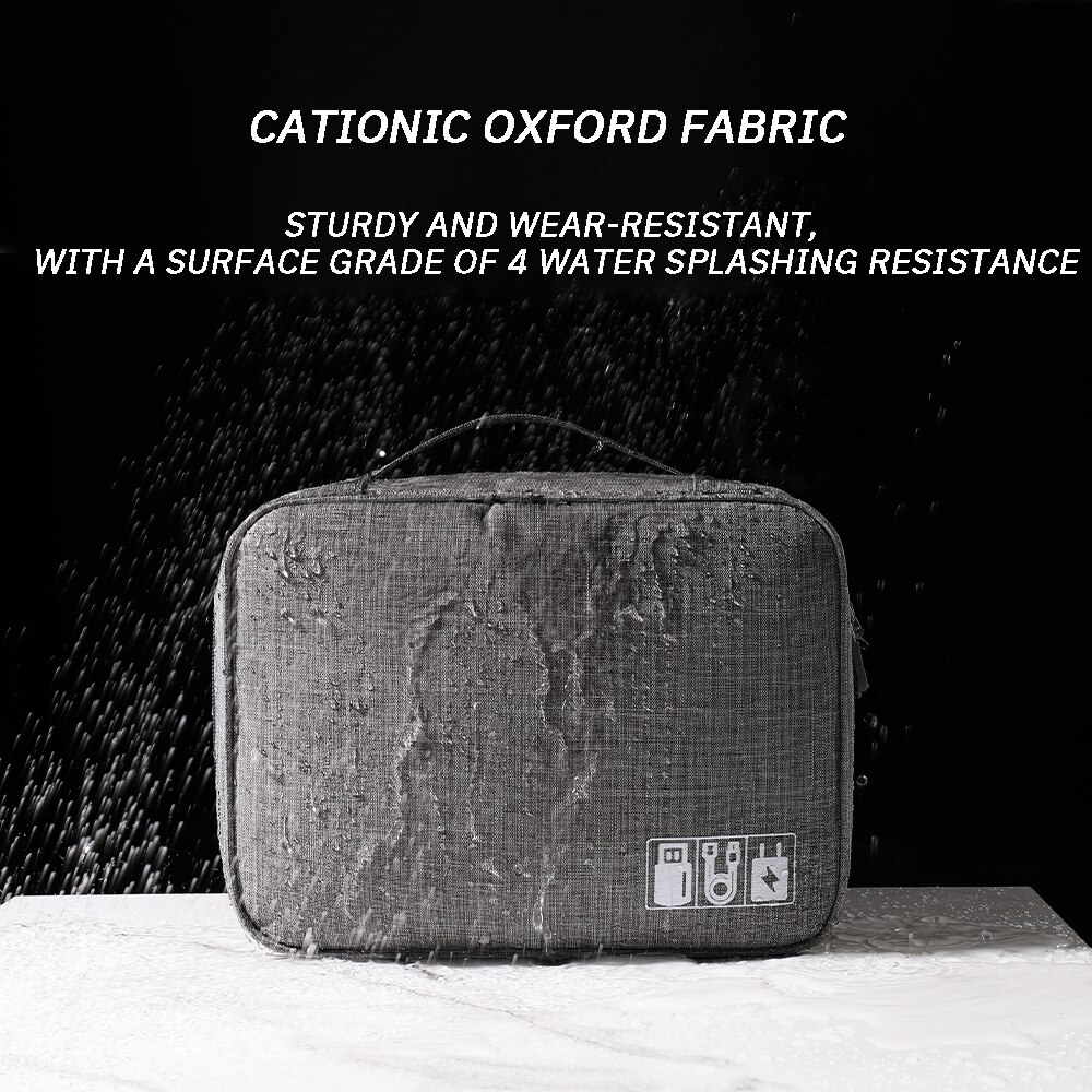 Cable Storage Bag Waterproof D - Tech Accessories Case 评论和价格