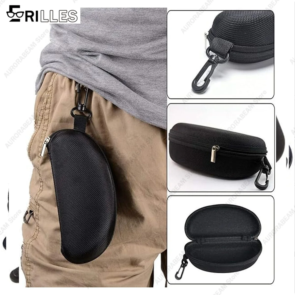Portable Sunglasses Travel Cas - Tech Accessories Box 评论和价格
