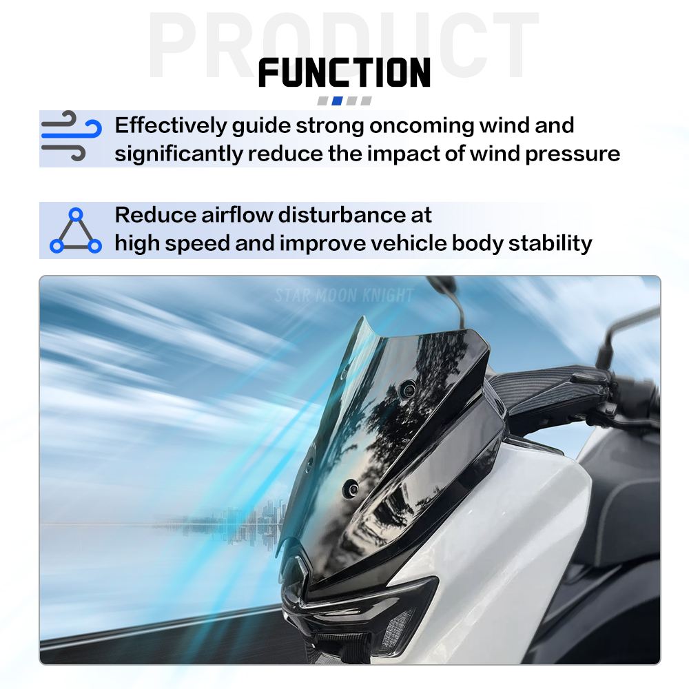New NMAX 125 Windshield For Ya - Nmax Tech Max Accessories 评论和价格