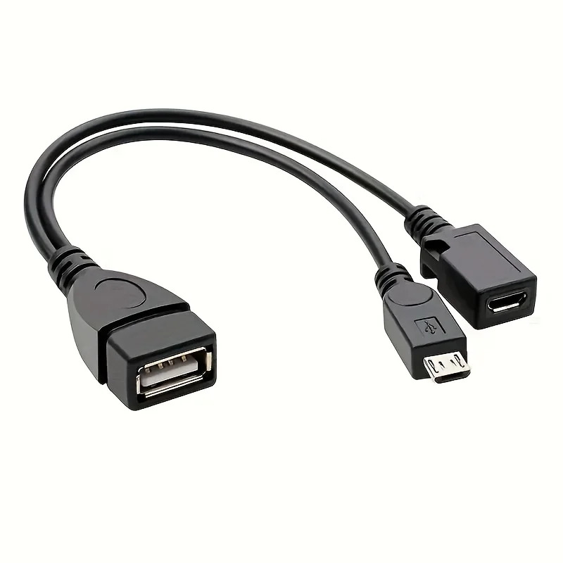 2-in-1 OTG USB to Micro USB Sp - Tech Accessories For A Tablet 评论和价格