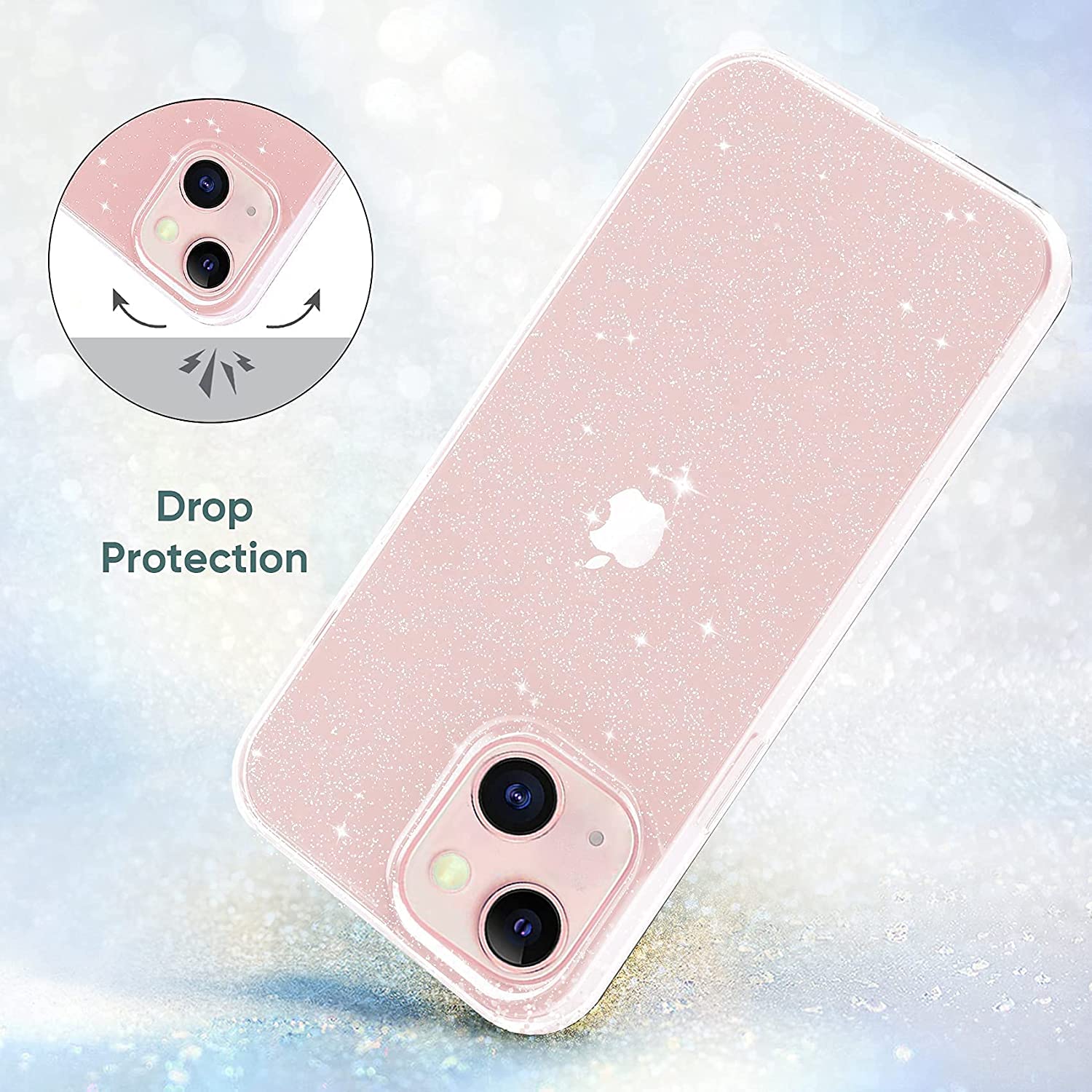 Clear Glitter Case for iPhone  - Tech Accessories Iphone 评论和价格