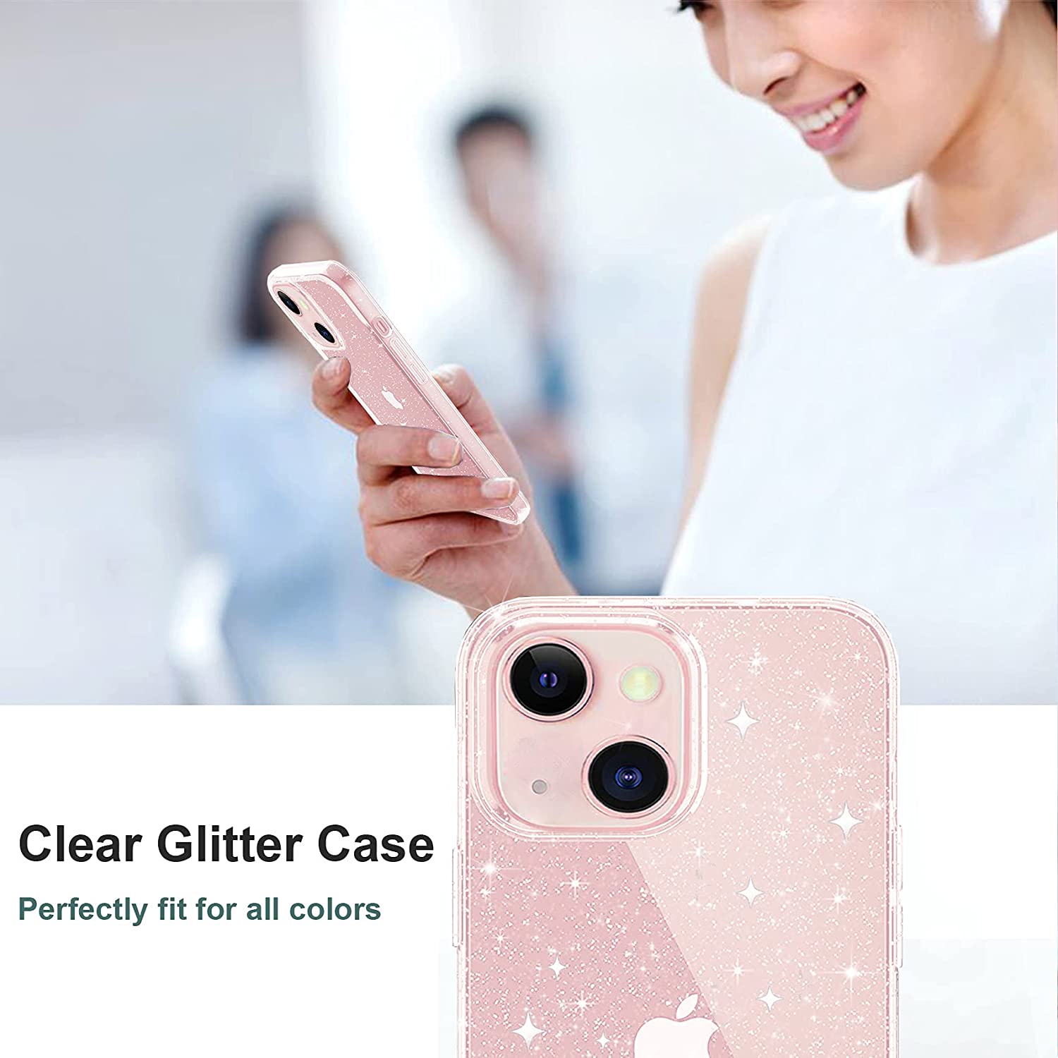 Clear Glitter Case for iPhone  - Tech Accessories Iphone 评论和价格