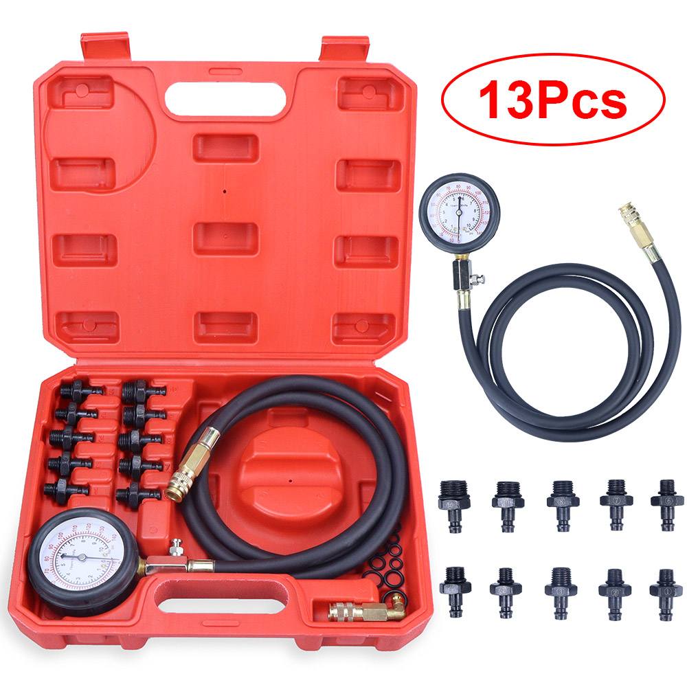 Oil Pressure Tester Kit 0-140p - Tech Accessories Case 评论和价格