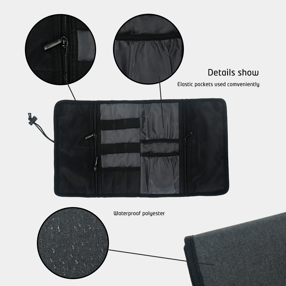Tech Organizer Bag Cable Stora - Tech Accessories Case 评论和价格