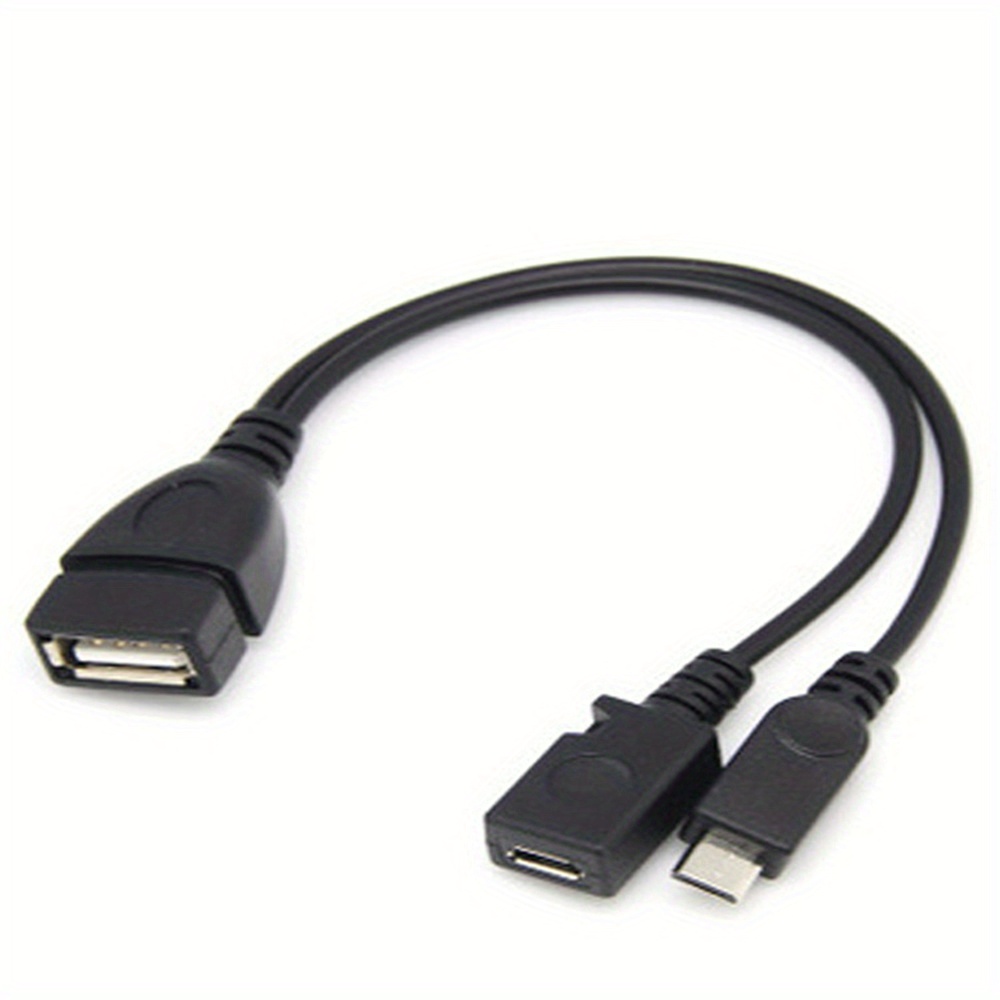 2-in-1 OTG USB to Micro USB Sp - Tech Accessories For A Tablet 评论和价格