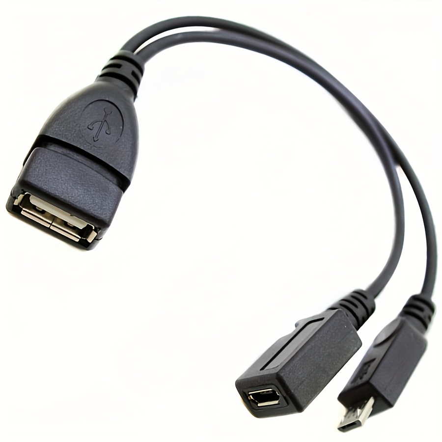 2-in-1 OTG USB to Micro USB Sp - Tech Accessories For A Tablet 评论和价格