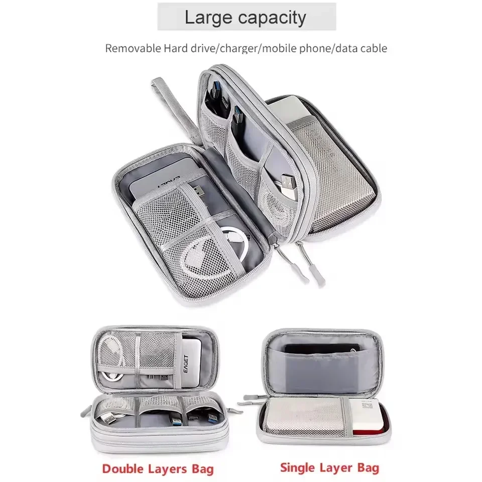 Travel Cable Bag Portable Digi - Tech Accessories Case 评论和价格