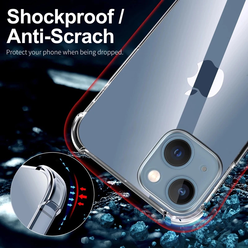 Shockproof Clear Phone Case Fo - Tech Accessories Iphone 评论和价格