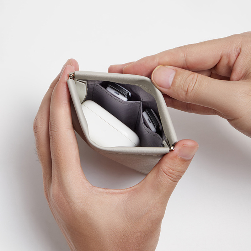 PU Storage Bag Earphones Bluet - Tech Accessories Case 评论和价格