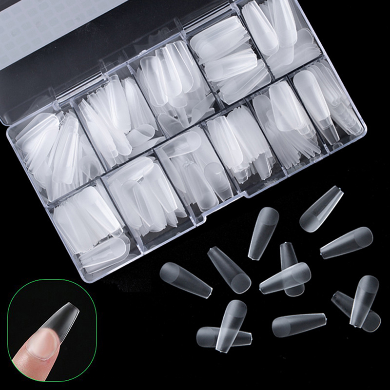 500Pcs Box Nail Extension Tips - Tech Accessories Box 评论和价格