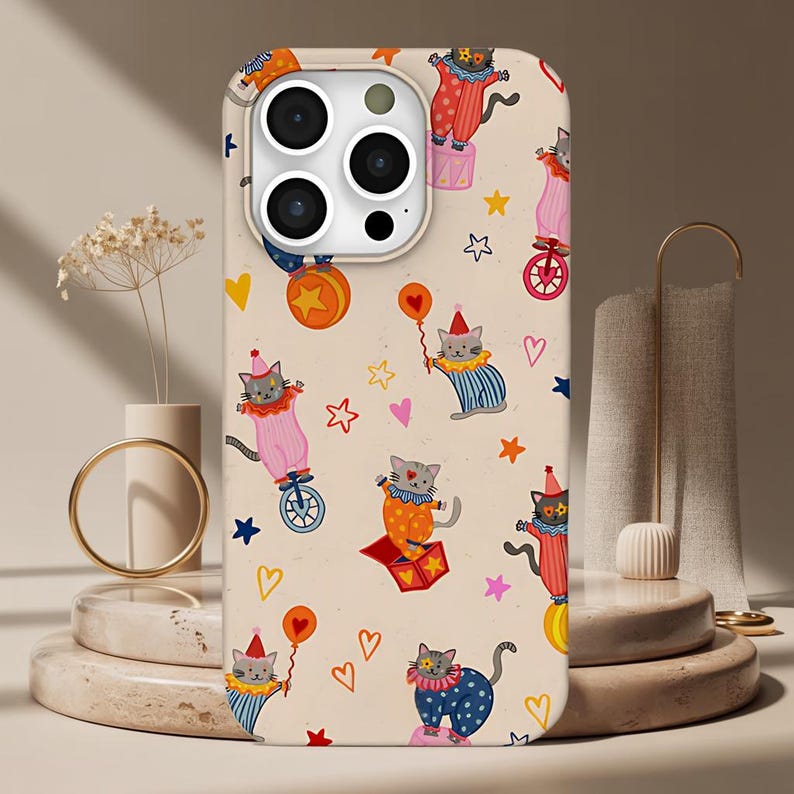Circus Cat IPhone Case Kitten  - Tech Accessories Iphone 评论和价格