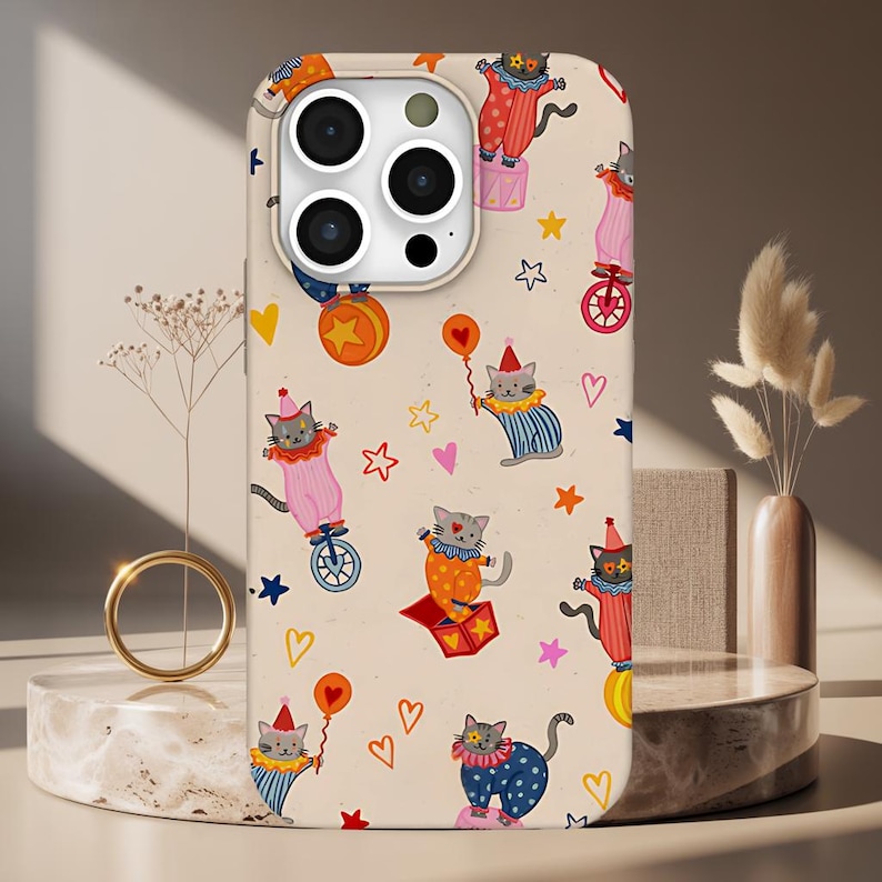 Circus Cat IPhone Case Kitten  - Tech Accessories Iphone 评论和价格