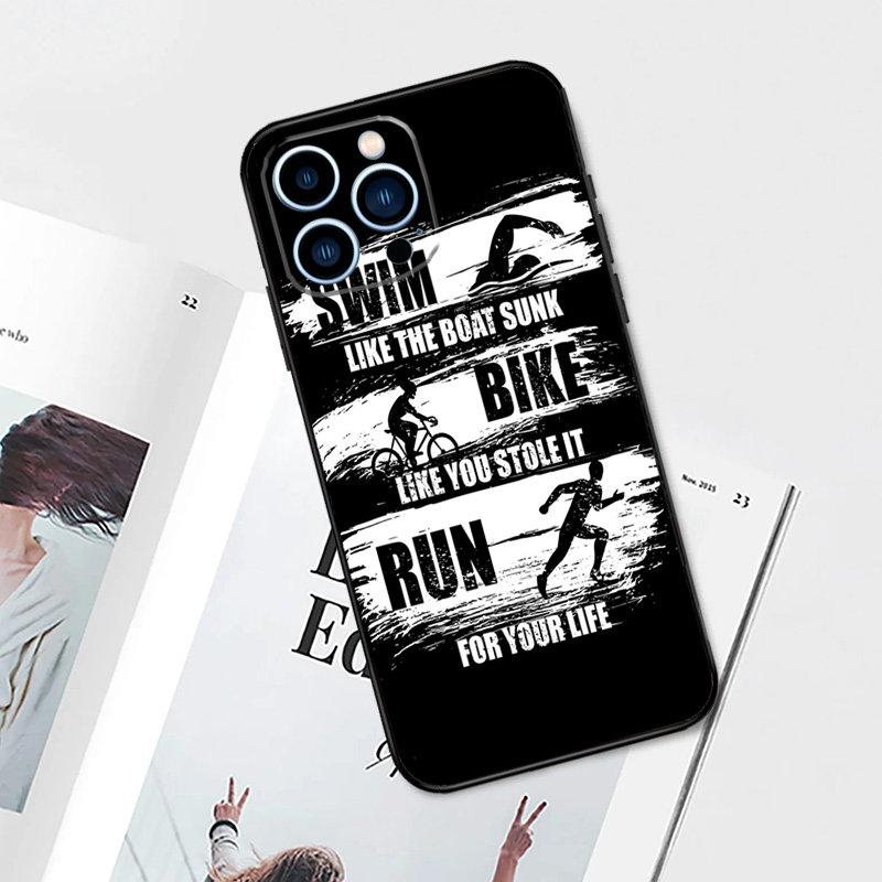 Swim Bike Run Triathlon Case F - Tech Accessories Iphone 评论和价格