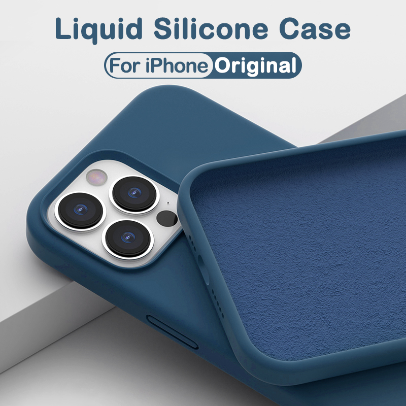 Original Liquid Silicone Case  - Tech Accessories Iphone 评论和价格
