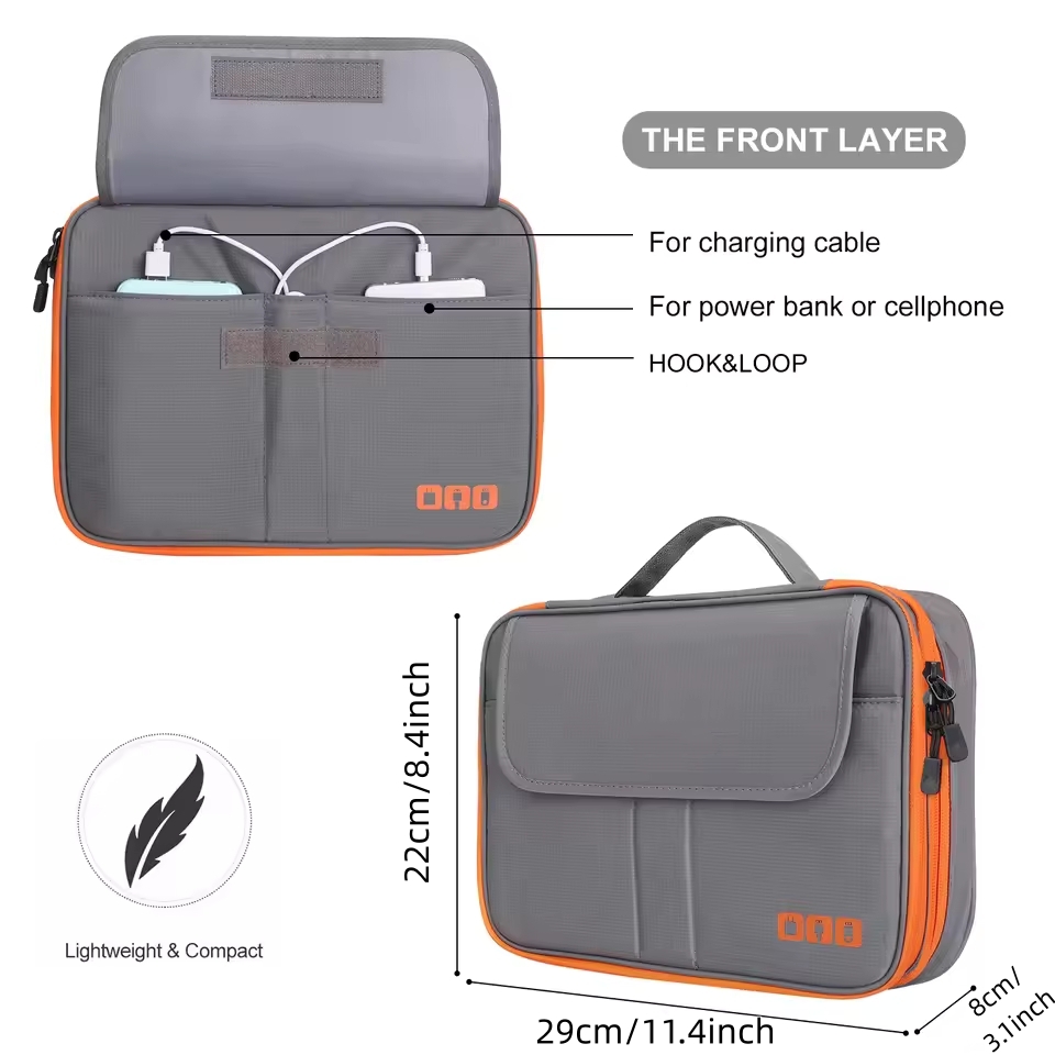 Travel Double Layer Digital St - Tech Accessories Case 评论和价格
