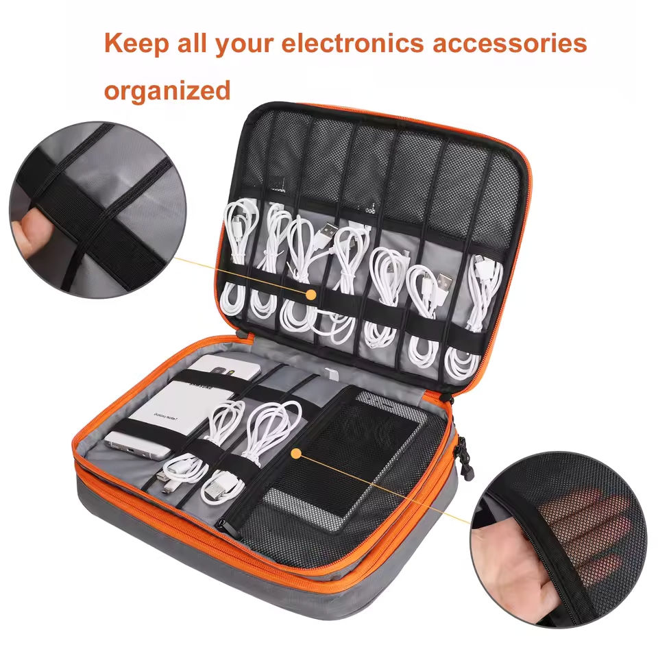 Travel Double Layer Digital St - Tech Accessories Case 评论和价格