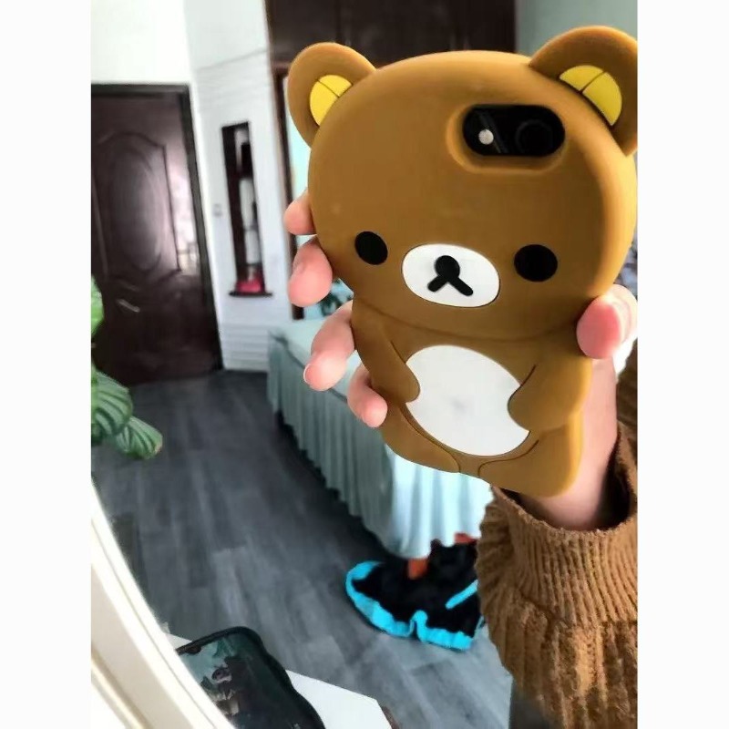 3D Rilakkuma Stereo Silicone S - Tech Accessories Iphone 评论和价格