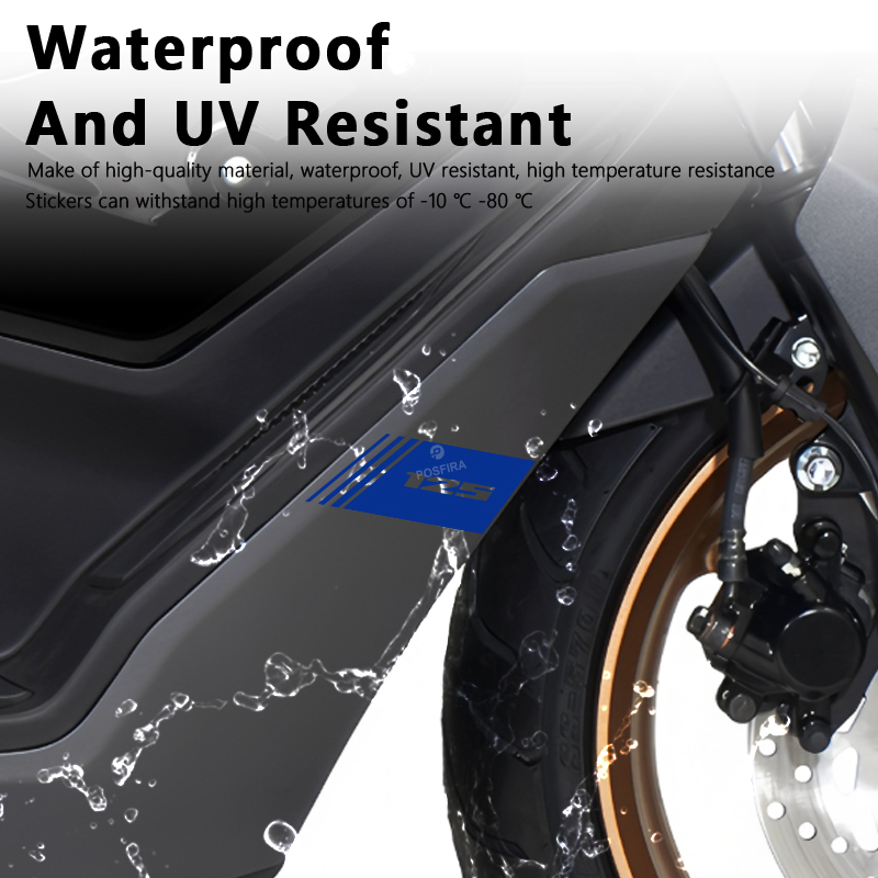 POSFIRA Motorcycle Fairing Sti - Nmax Tech Max Accessories 评论和价格