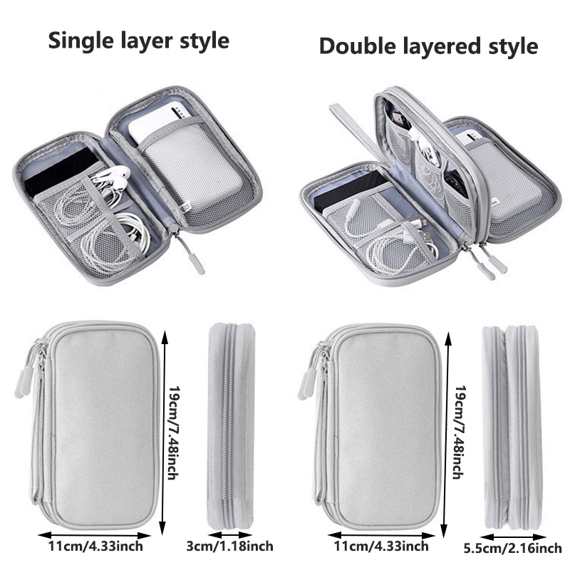 Multi-Color Portable Travel Di - Tech Accessories Case 评论和价格