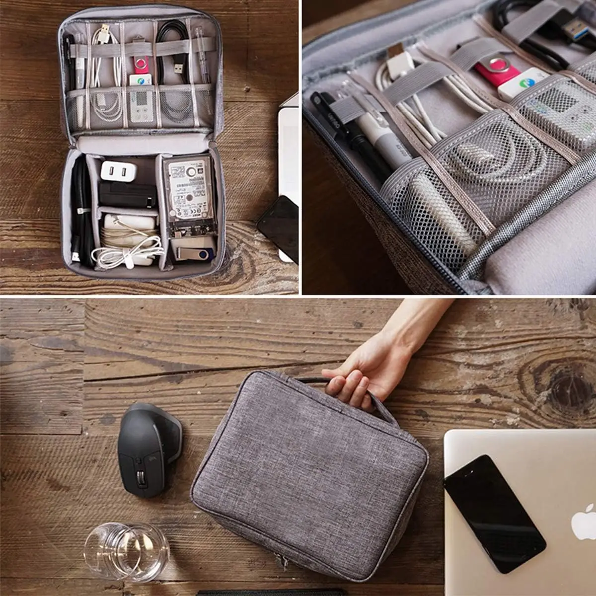 Portable Digital Storage Bag U - Tech Accessories Case 评论和价格