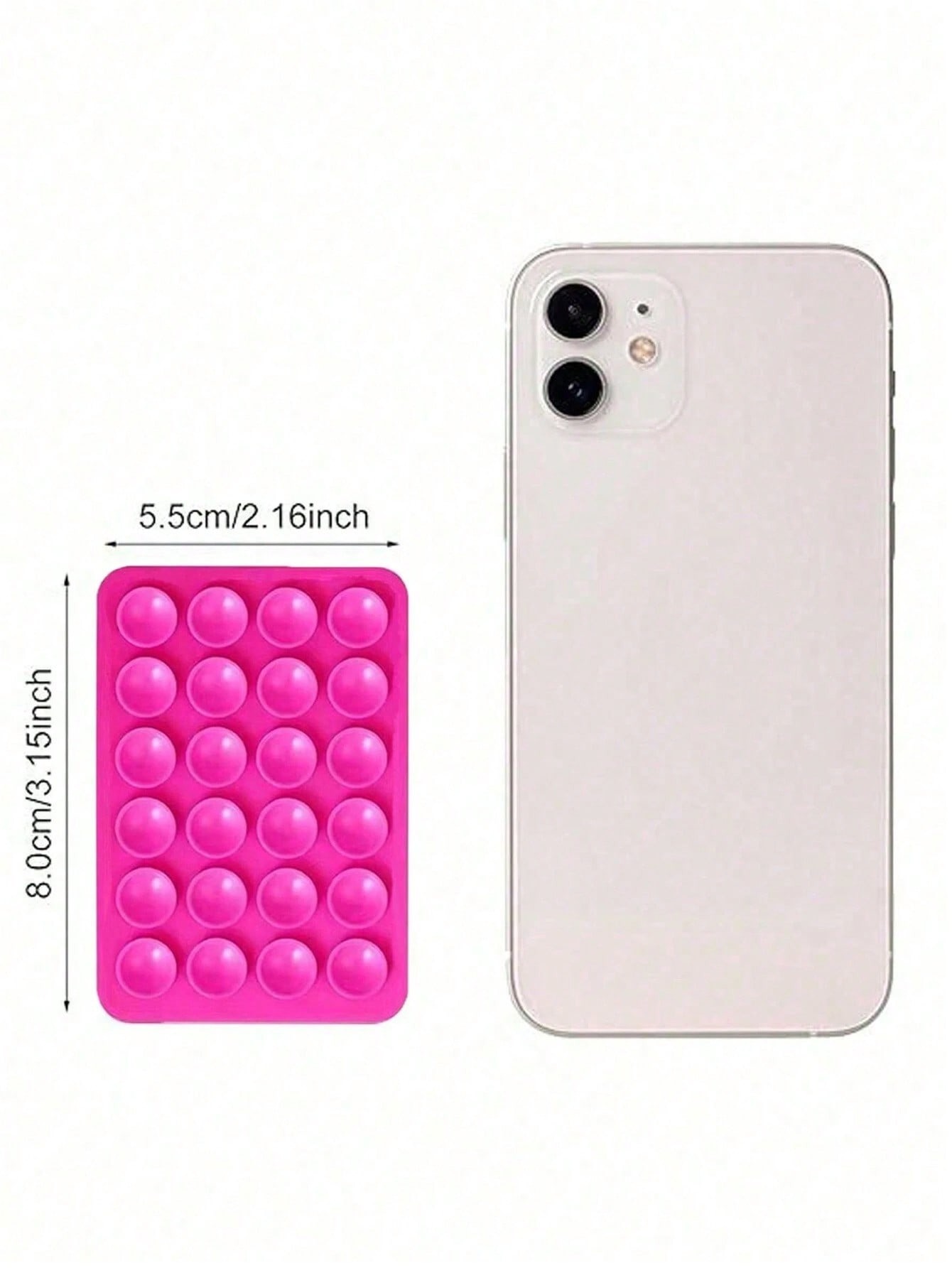 Silicone Suction Cup Square Ph - Tech Accessories Iphone 评论和价格